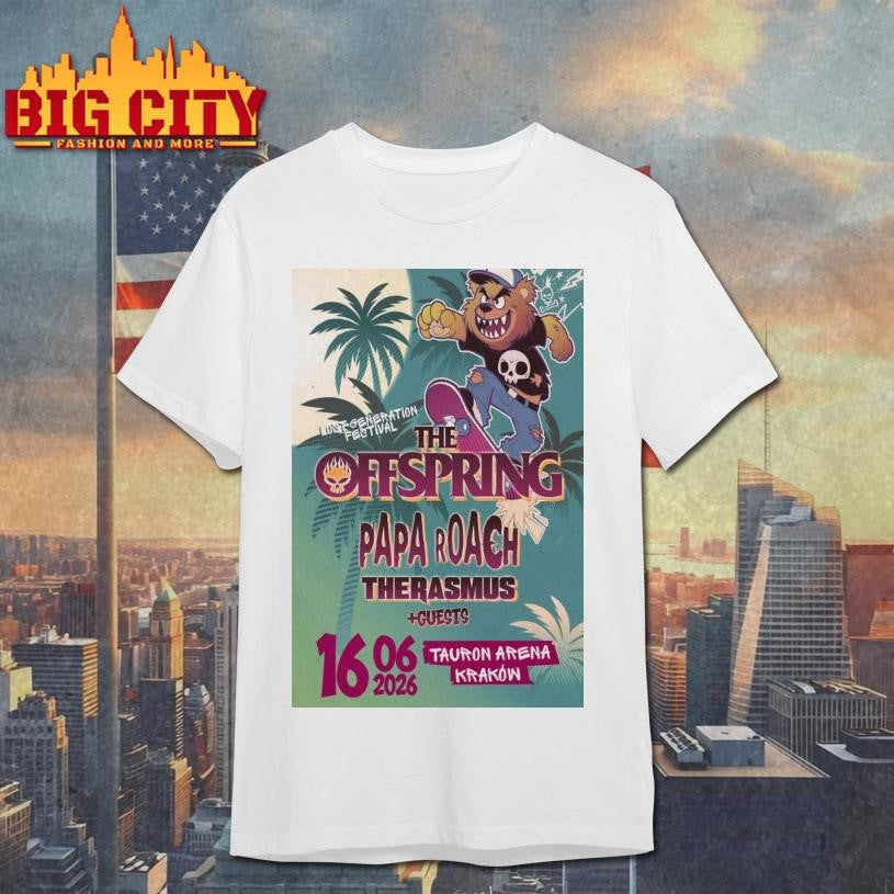 The Rasmus Krakow June 6 2026 Poster Shirt