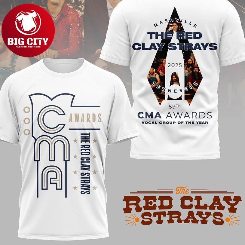 The Red Clay Strays Vocal Group Of The Year 2025 Two Sided Shirt