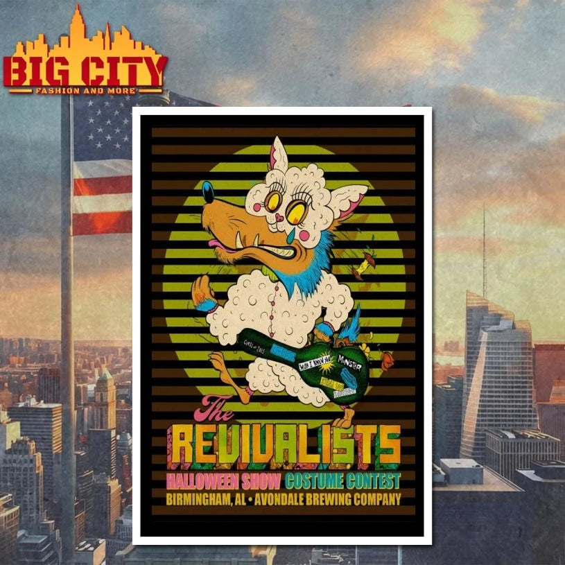 The Revivalists Halloween Shows Birmingham AL Oct 31 2025 Poster Shirt