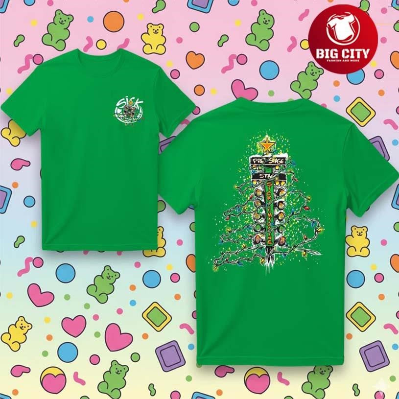 The Sick Christmas Tree Limited Two Sided Shirt