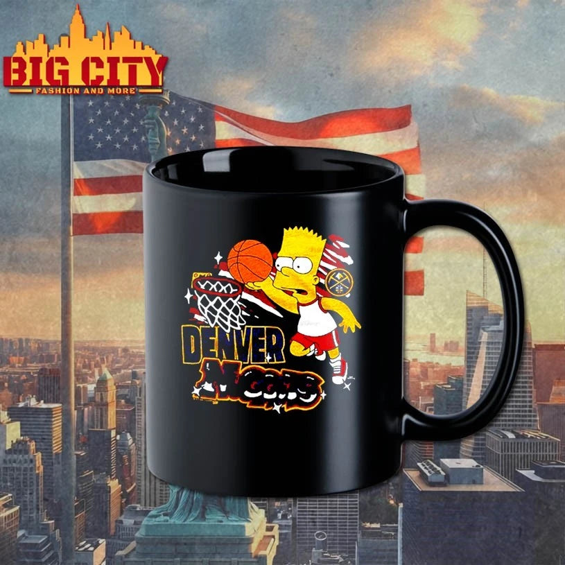 The Simpsons Bart x Denver Nuggets shirt