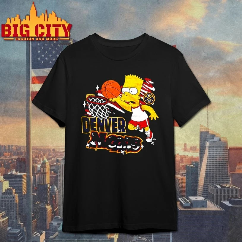 The Simpsons Bart x Denver Nuggets shirt