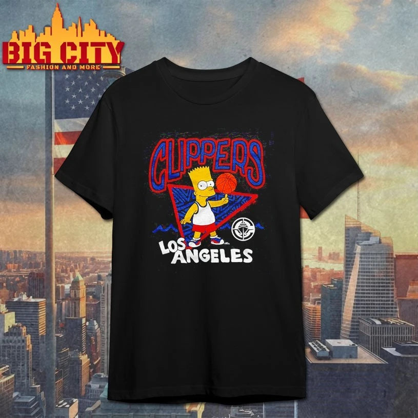 The Simpsons Bart x Los Angeles Clippers shirt
