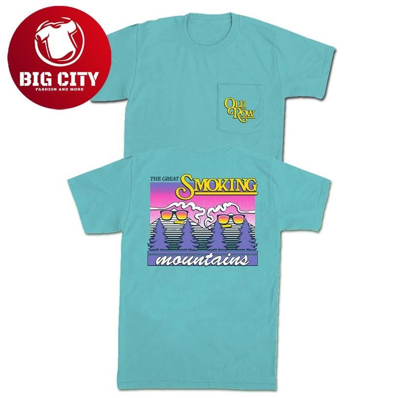 The Smoking Mountains Old Row Two Sided Shirt