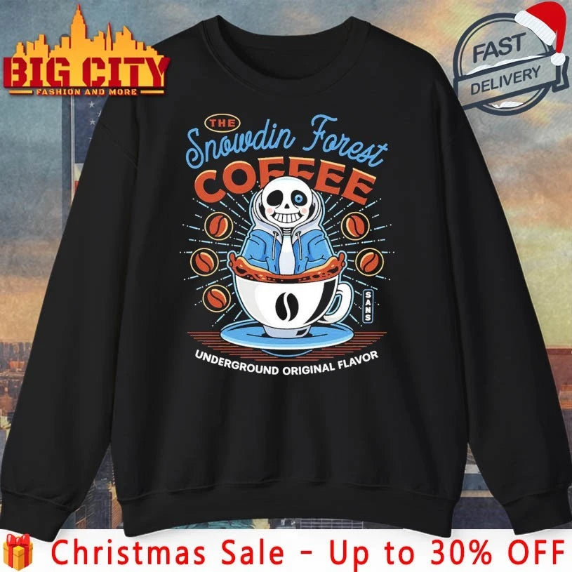 The Snowdin Forest Coffee underground original flavor shirt