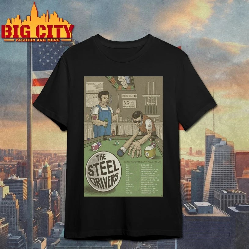 The Steel Drivers 20th Anniversary Fall Tour 2025 Poster Shirt
