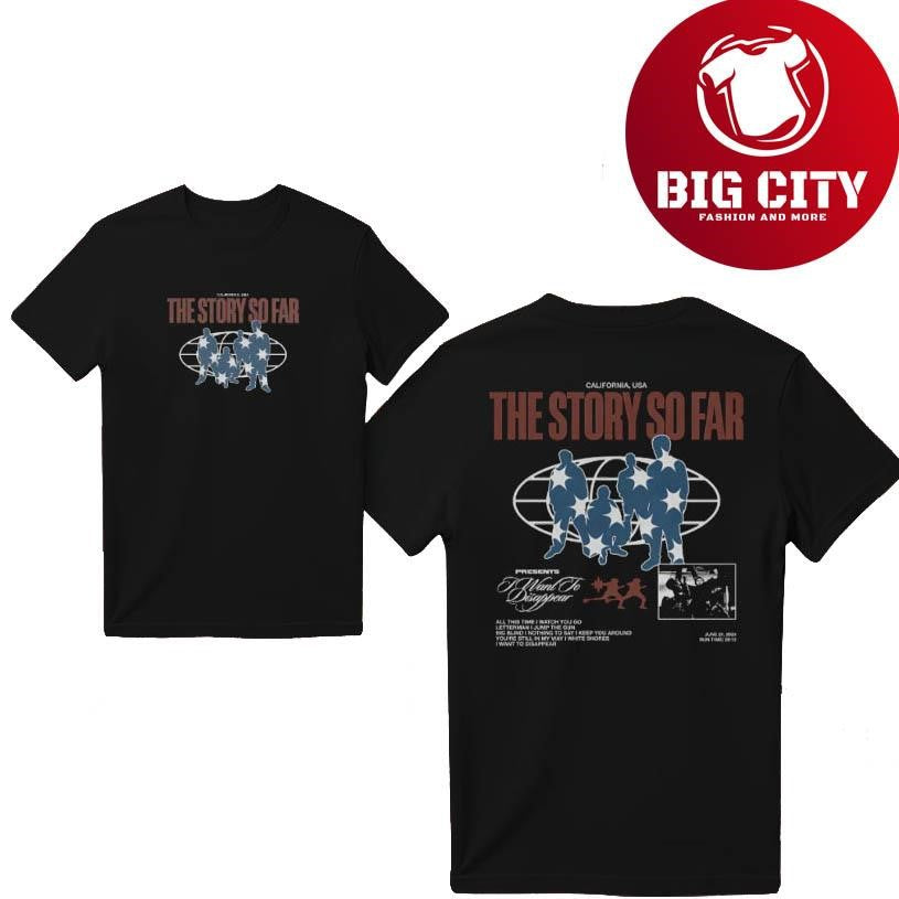 The Story So Far Stars &amp; Stripes 2025 Two Sided Shirt