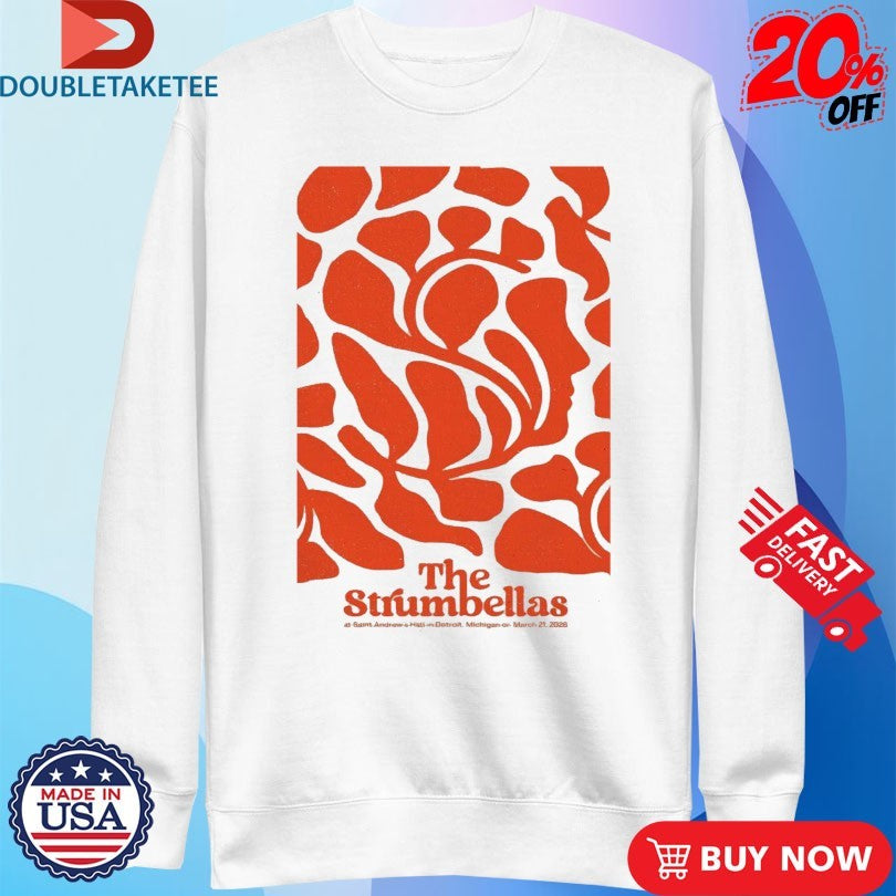 Official  The Strumbellas Detroit, Michigan March 21 2026 Shirts