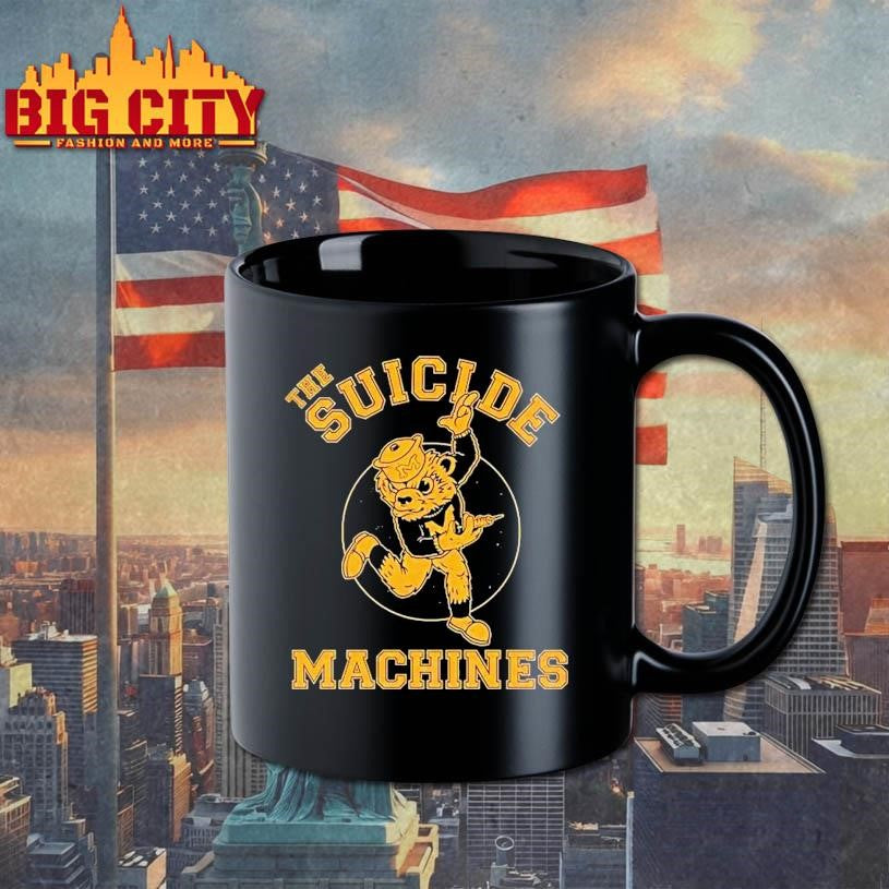 The Suicide Machines University Of Michigan Wolverines Mascot Rip Shirt