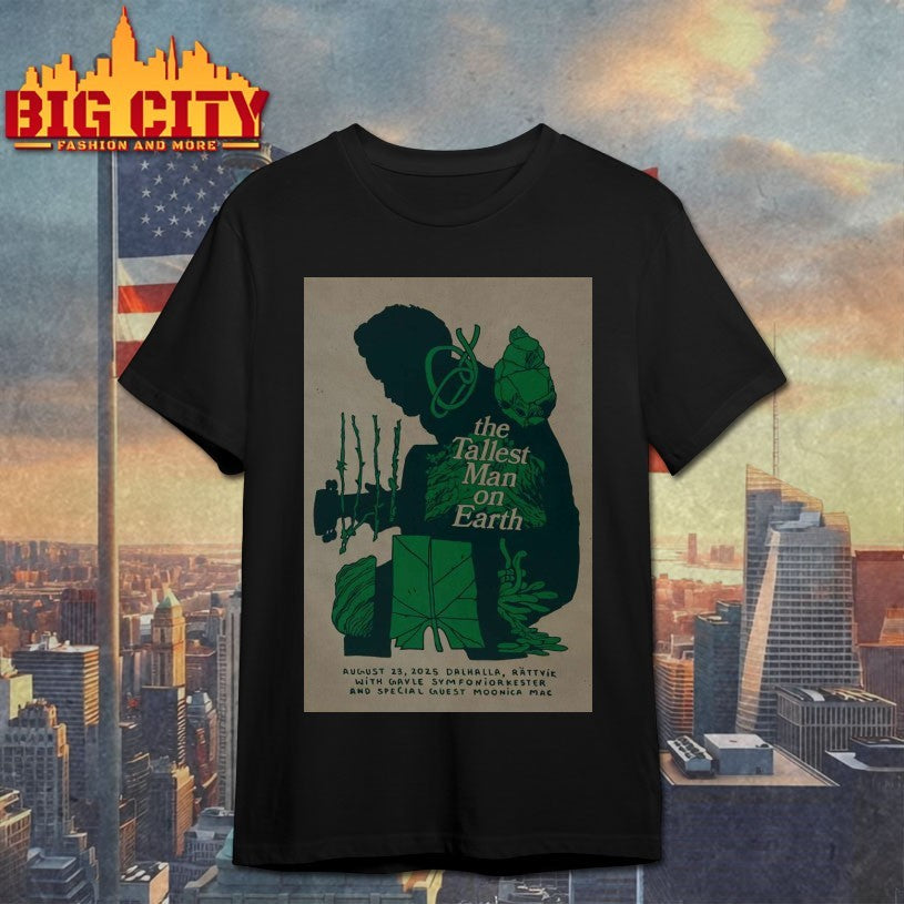 The Tallest Man On Earth Dalhalla Rättvik Sweden Aug 23 2025 Poster Shirt