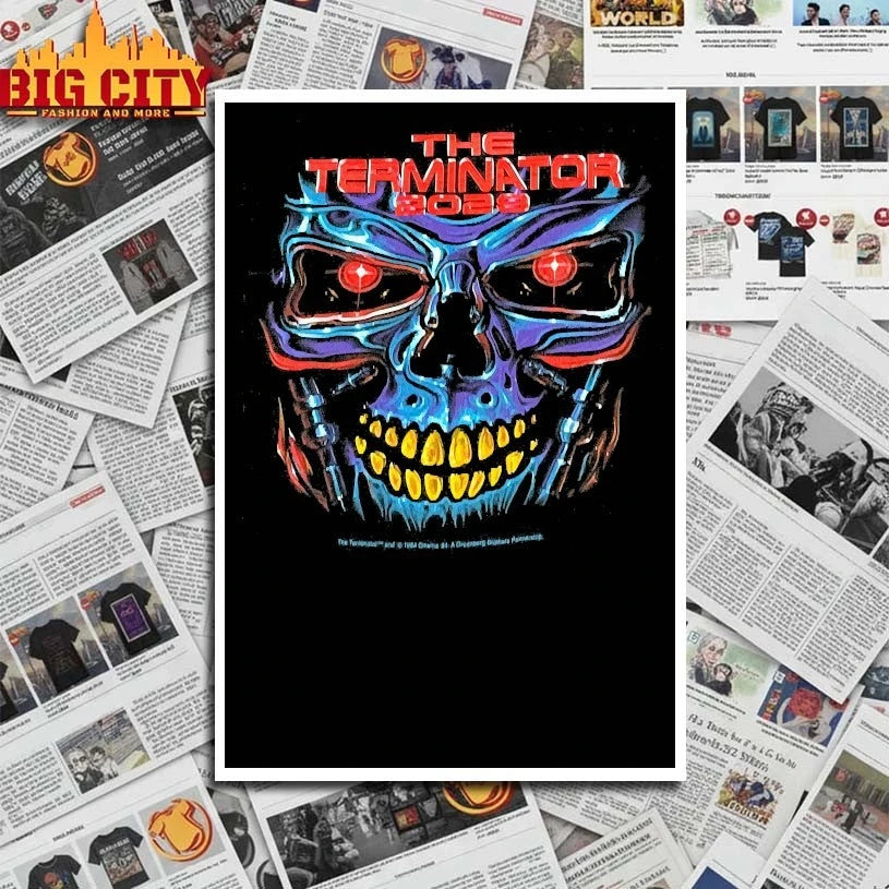 The Terminator 2029 Pc Game shirt