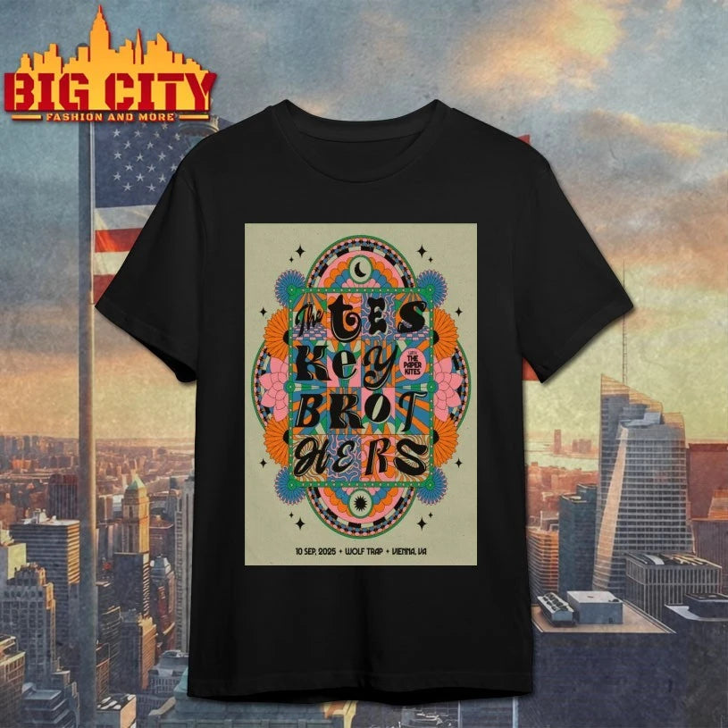The Teskey Brothers Sep 10 2025 Wolf Trap Vienna, VA Poster Shirts