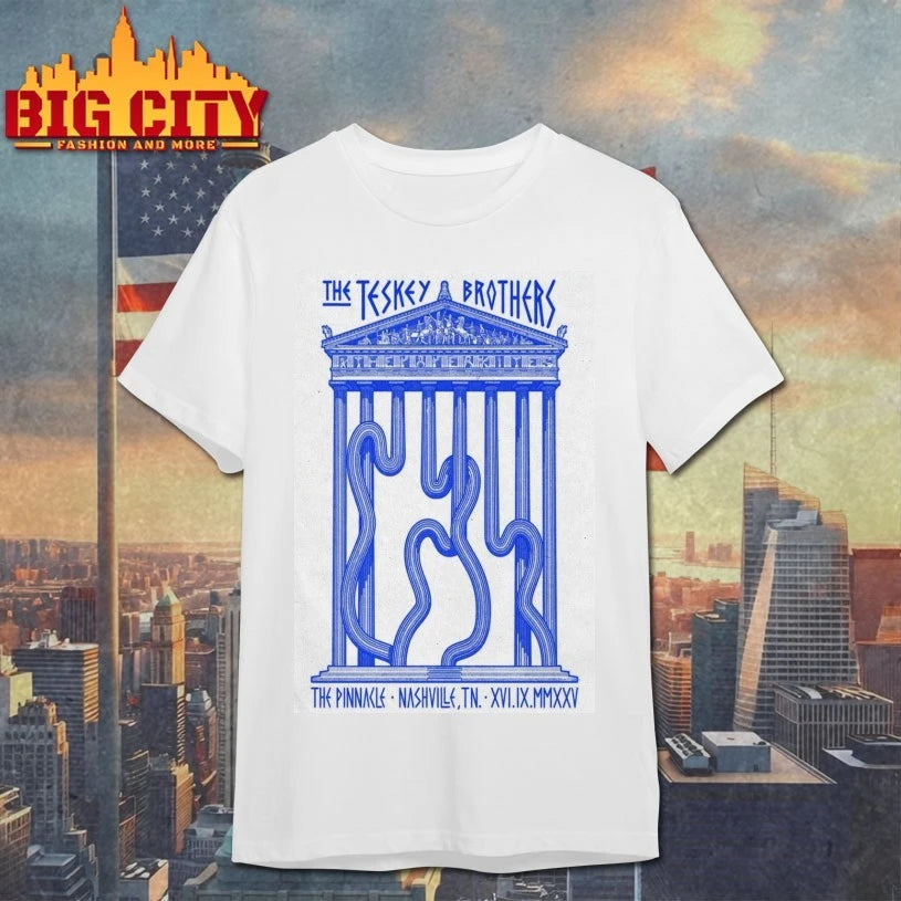 The Teskey Brothers Sep 16 2025 Nashville TN Poster Shirt