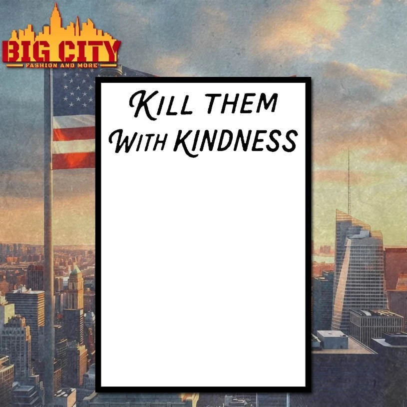 The Tipsy Angel Kill Them With Kindness Shirt