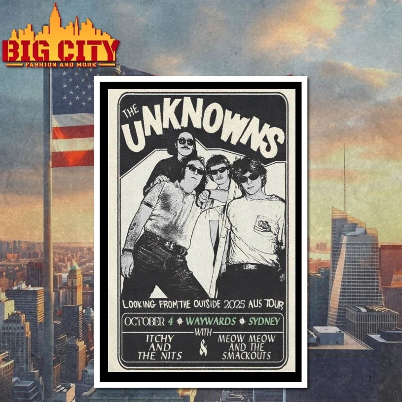 The Unknowns Sydney Show On Oct 4 2025 Poster shirts