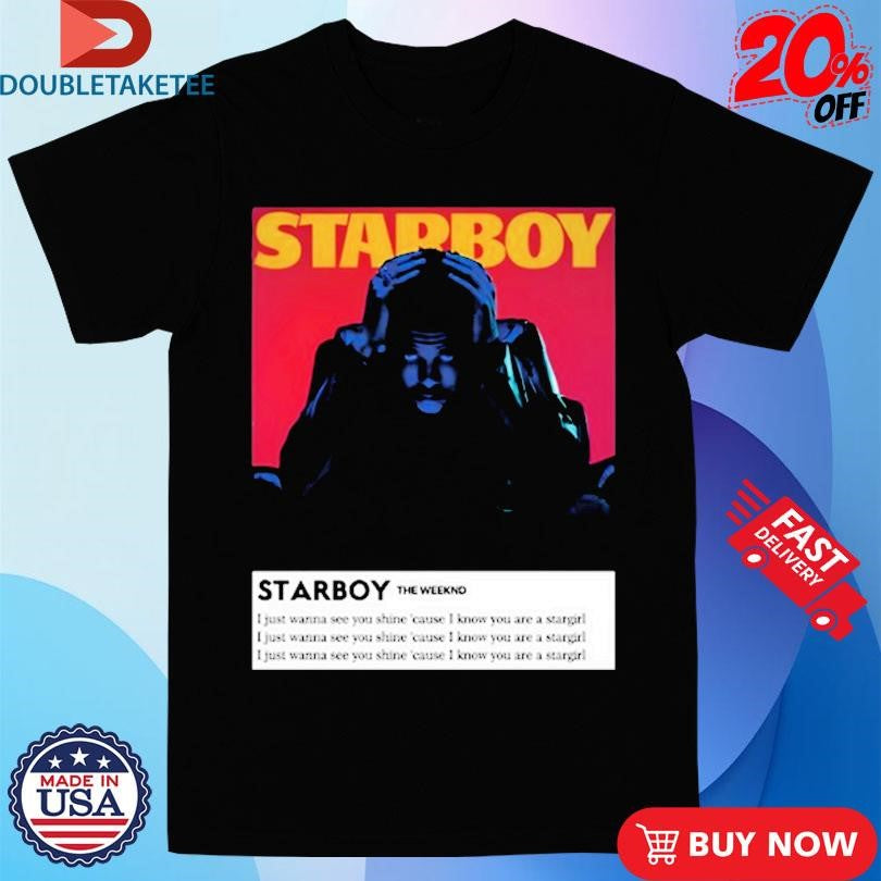 The Weeknd Starboy T-shirts