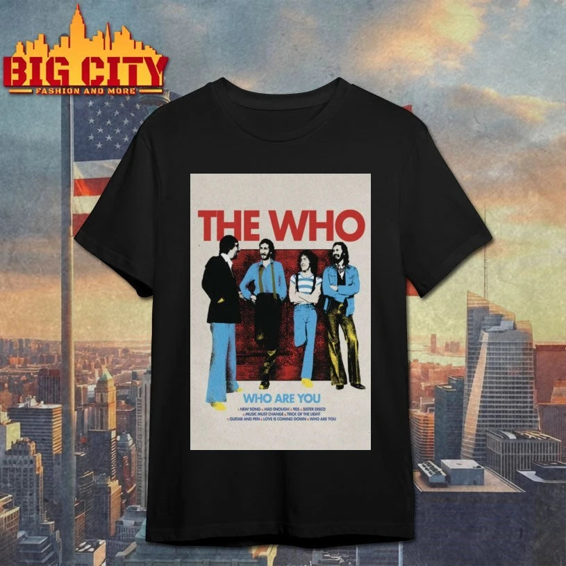 The Who 2025 Who Are You Photo Shirt