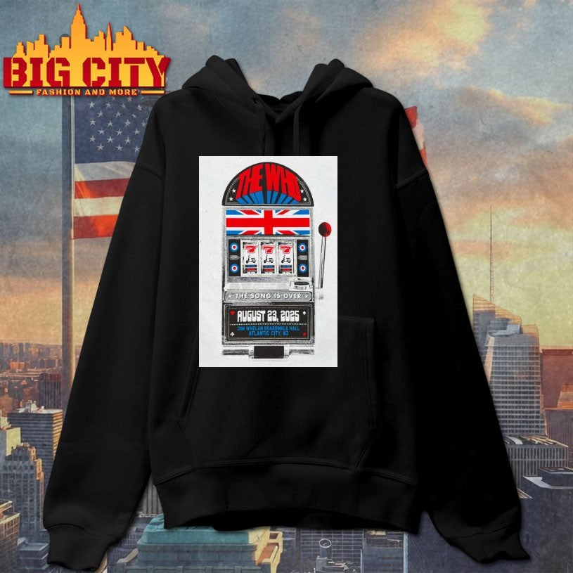 The Who Aug 23 2025 Boardwalk Hall In Atlantic City NJ Poster Shirt