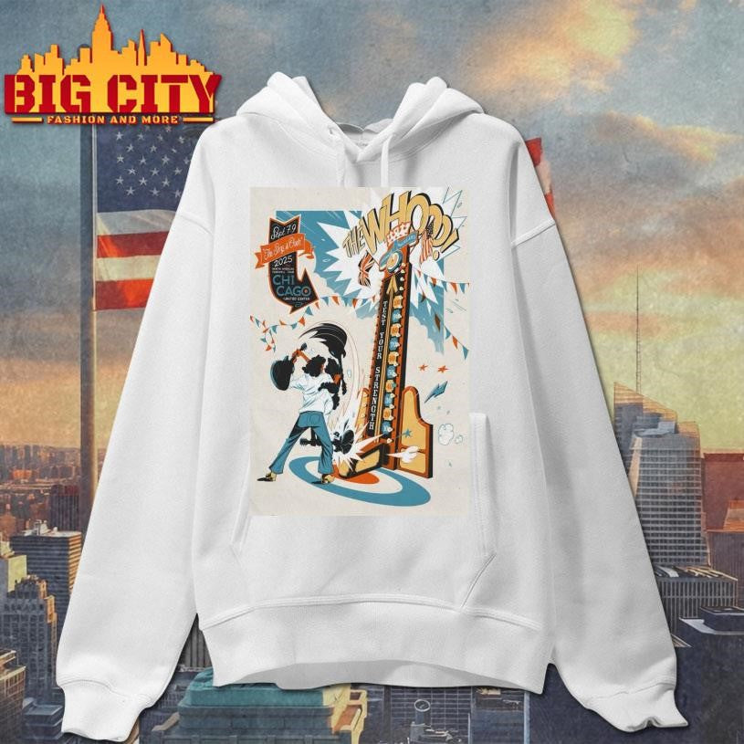 The Who Chicago United Center Show Poster shirt