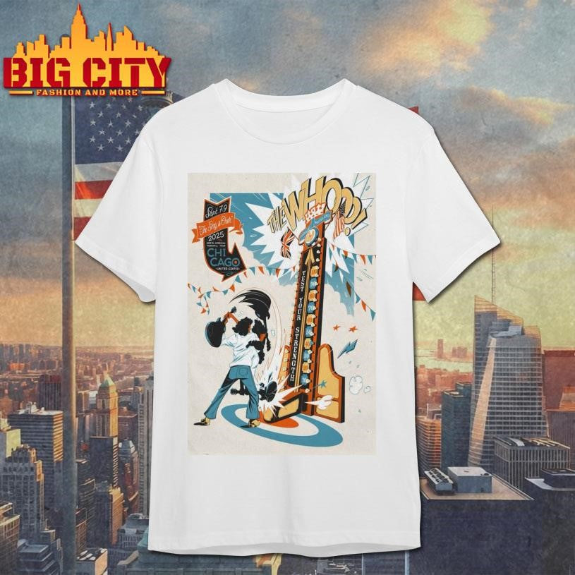 The Who Chicago United Center Show Poster shirt