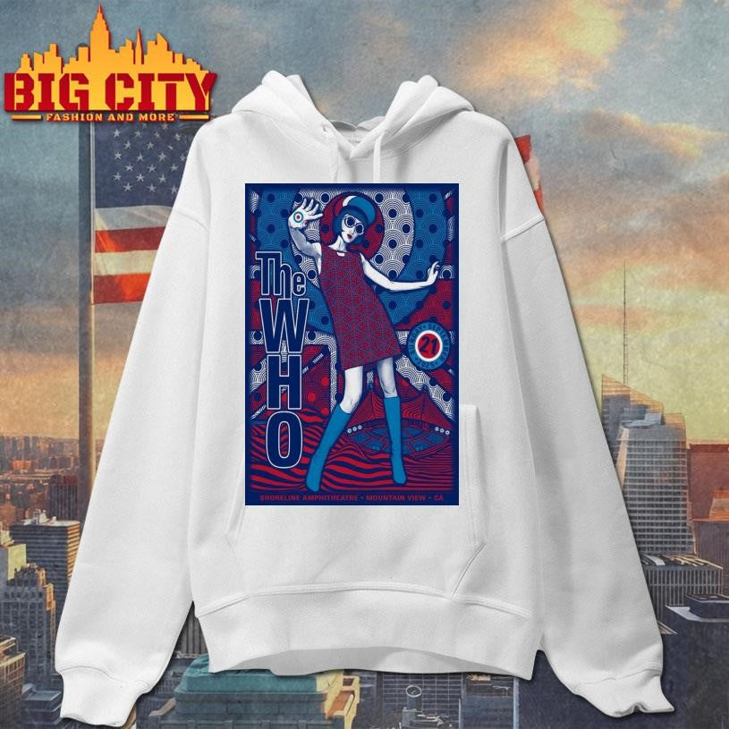 The Who Mountain View Sept 2025 Poster Shirt
