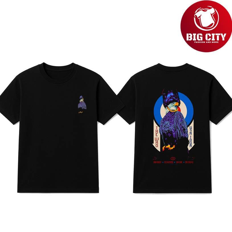 The Who North America Tour Two Sided Shirt