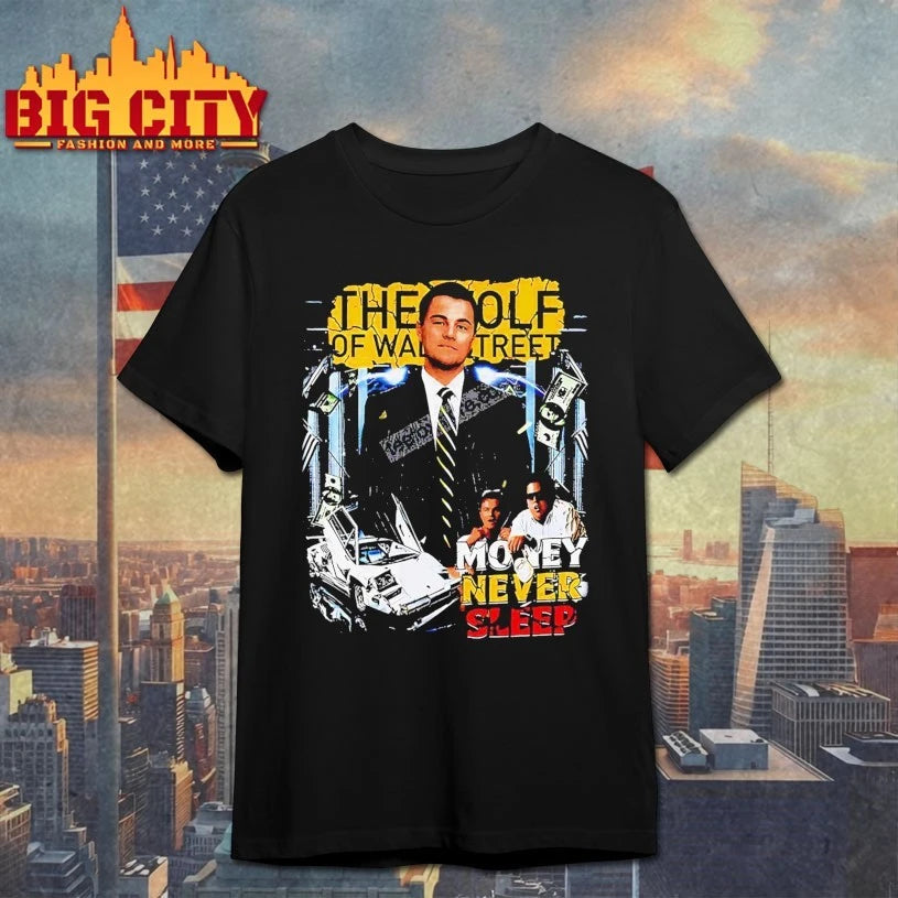 The Wolf Of Wall Street money never sleep shirt