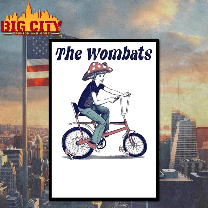 The Wombats Bike Boy Tour Shirt