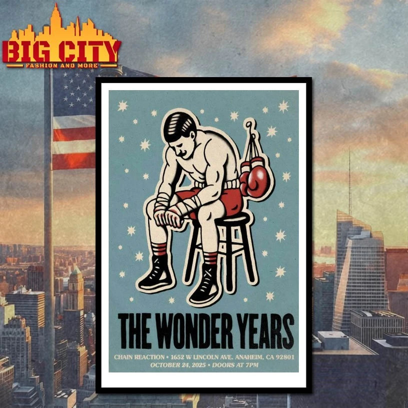 The Wonder Years Oct 24 2025 Chain Reaction Show Poster shirts