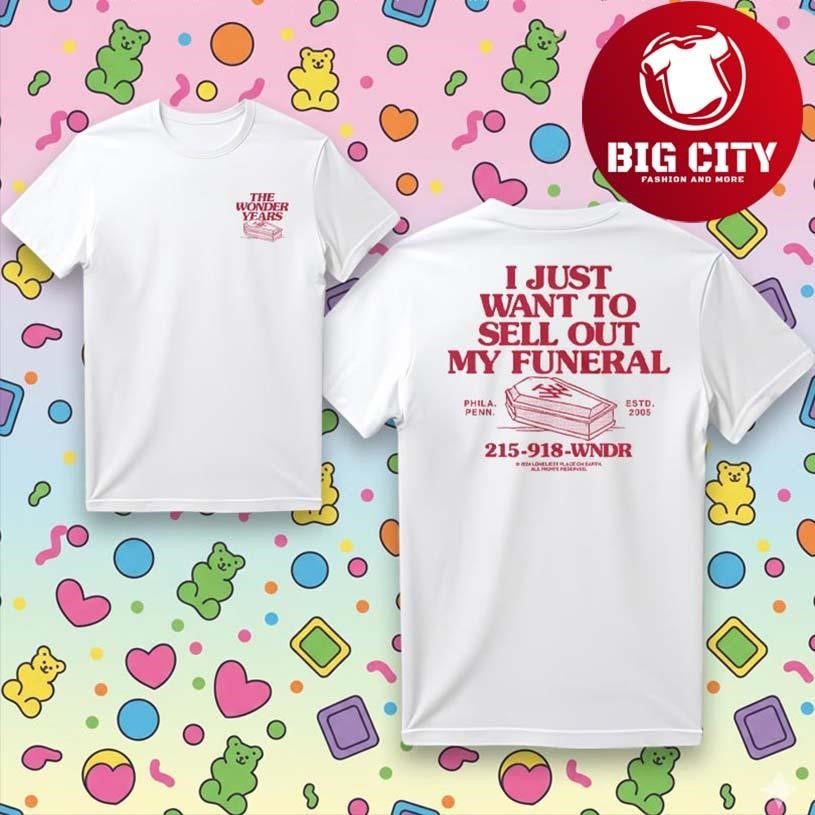 The Wonder Years Sell Out Two Sided Shirt
