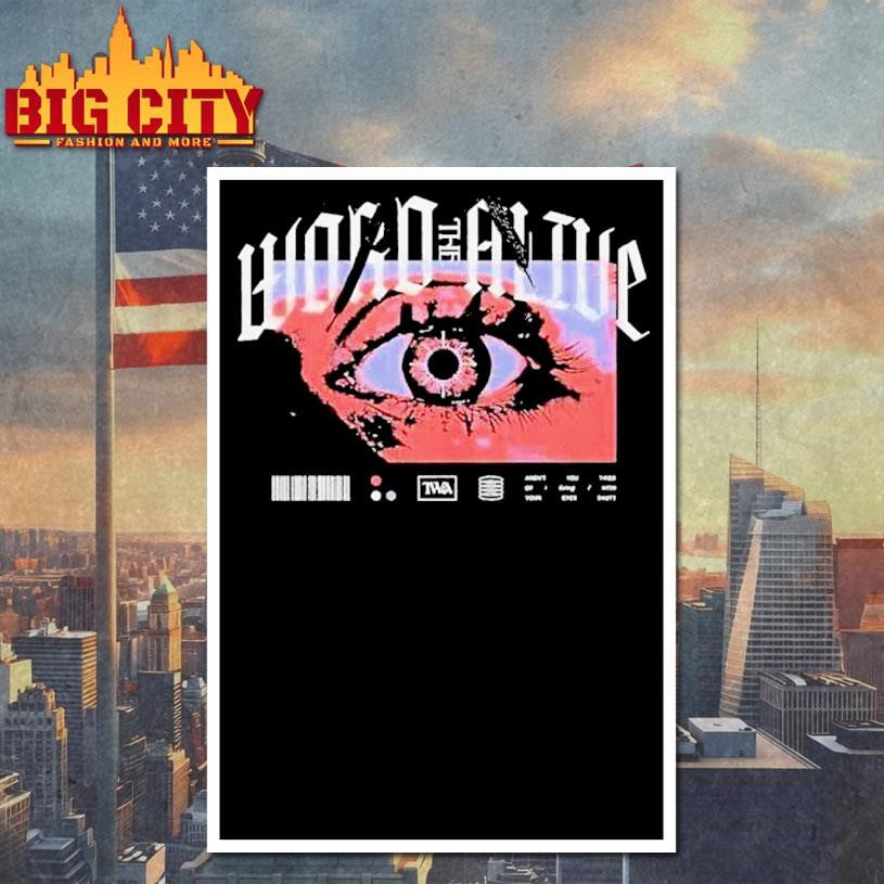The Word Alive Nocturnal Future Eye Shirt
