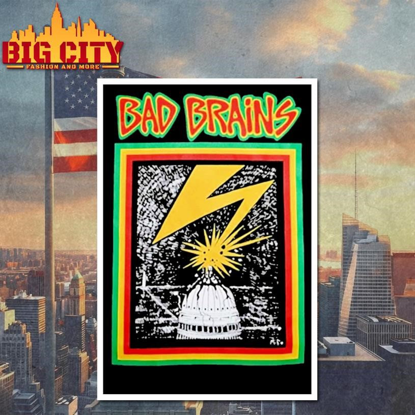 The Wrecking Crew Movie 2026 Bad Brain Band Capitol Shirt