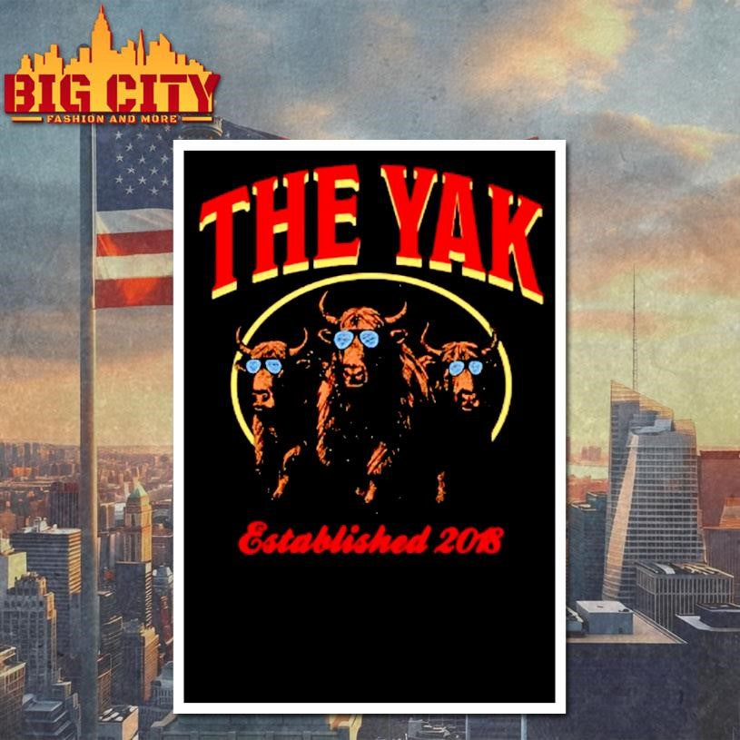 The Yak Chicago Bulls Basketball Est 2018 Mascot Shirt