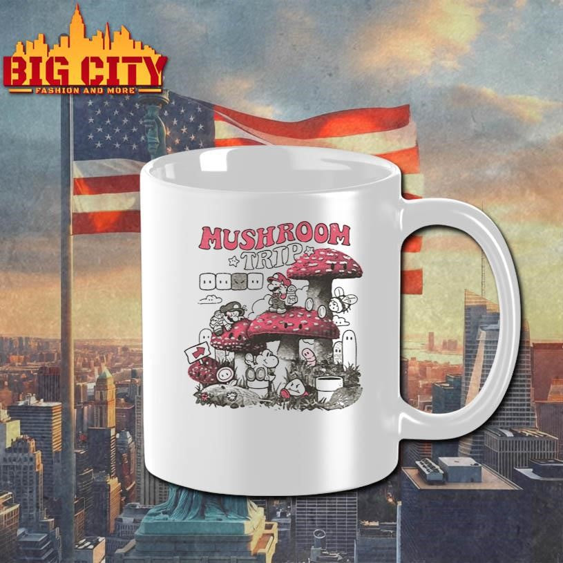 The Yetee Mushroom Trip Shirt