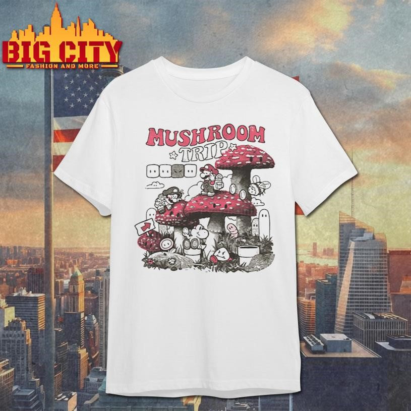 The Yetee Mushroom Trip Shirt
