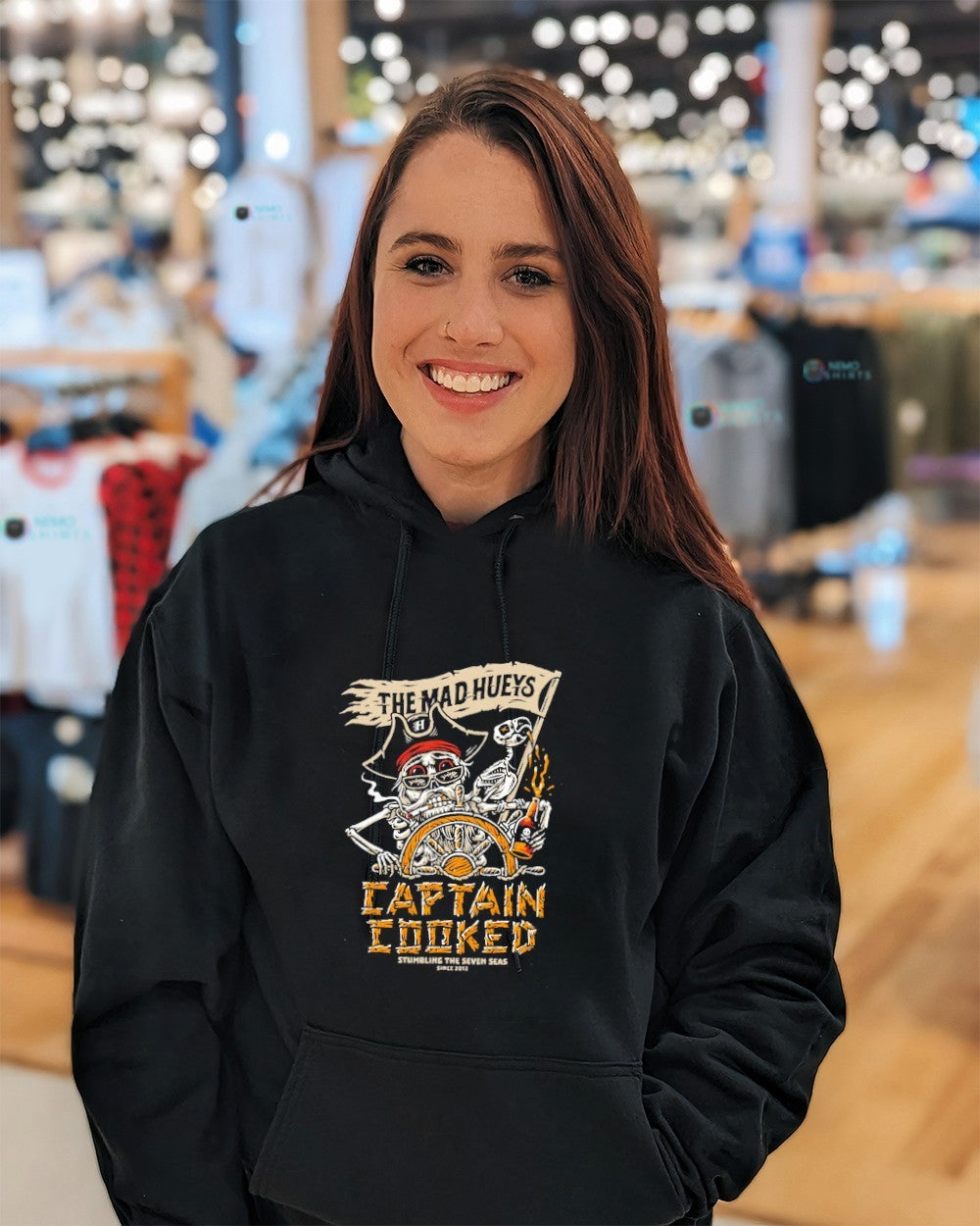 The mad hueys captain cooked pirates shirt