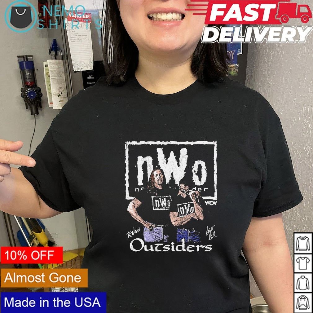 The outsiders nWo Kevin Nash and Scott Hall wrestler shirt