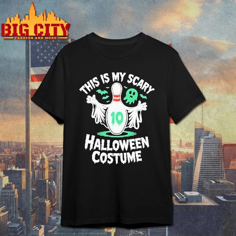 This Is My Scary Halloween Costume Bowling Shirt