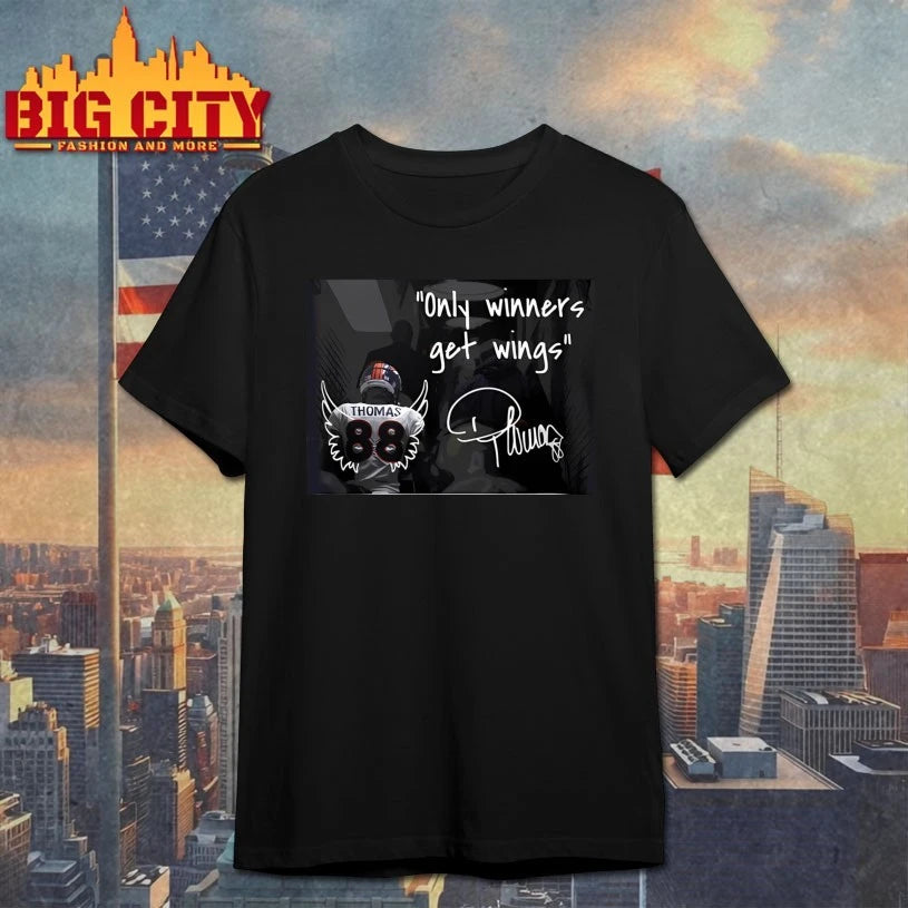 Thomas 88 Only Winners Get Wings signature shirt