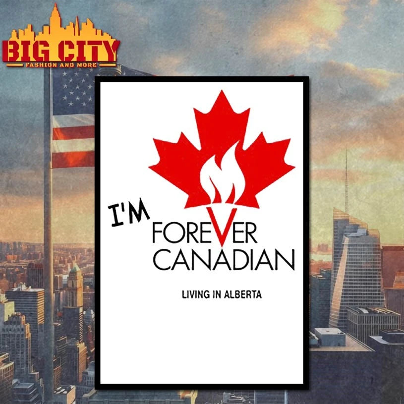 Thomas Lukaszuk I’m forever Canadian living in alberta shirt