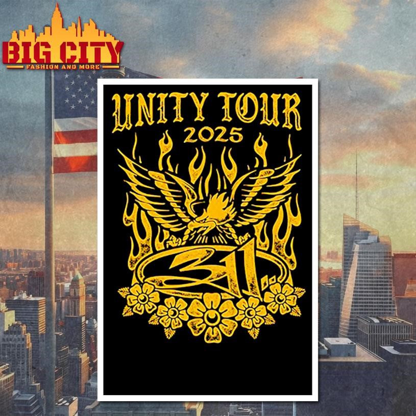 Three Eleven Unity Tour 2025 Can Cooler Shirt