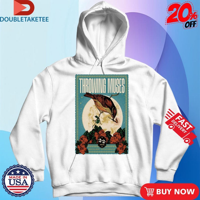 Official Throwing Muses Moonlight Concessions 2026 Tour Bird Shirts