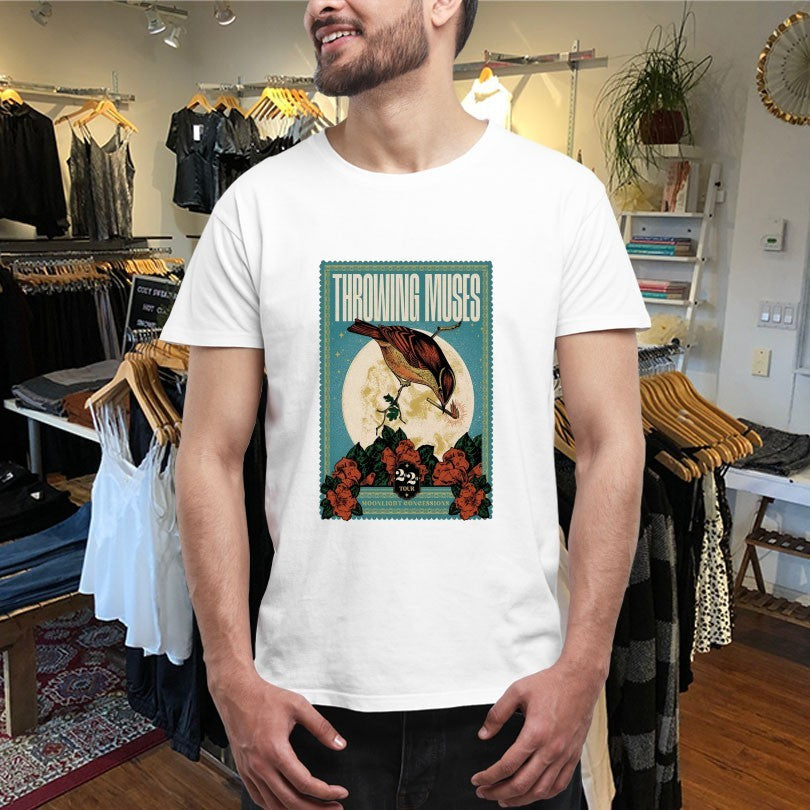 Official Throwing Muses Moonlight Concessions 2026 Tour Bird Shirts