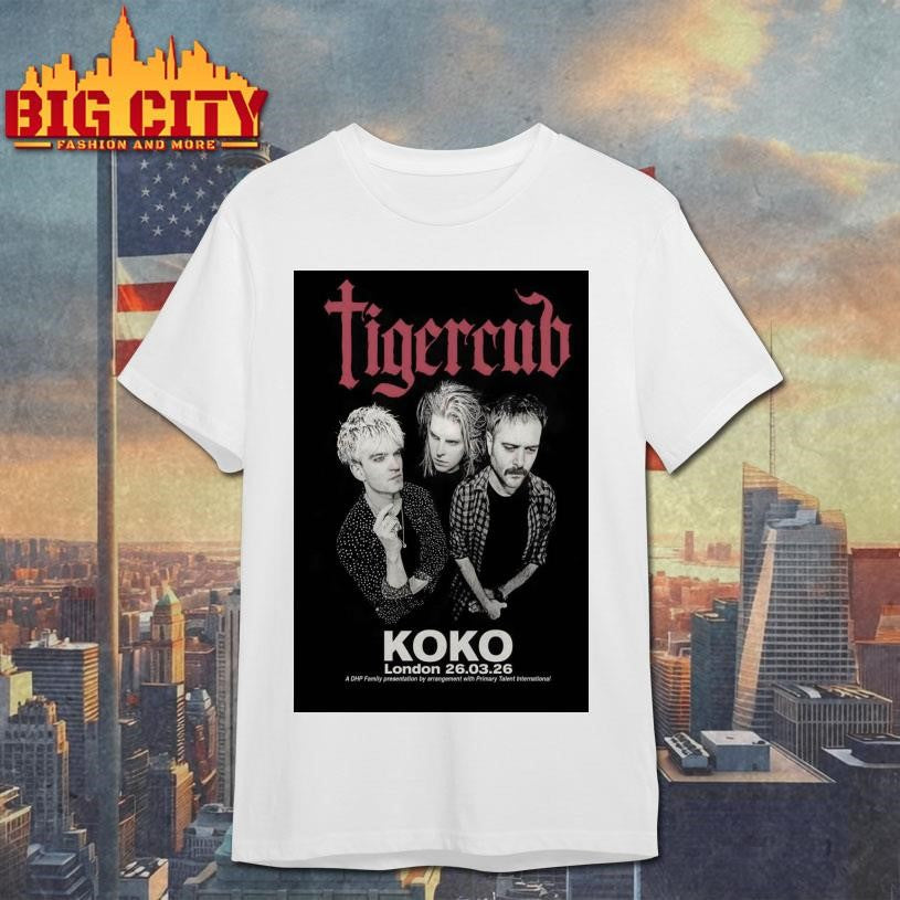 Tigercub KOKO London UK March 26 2026 Poster Shirt