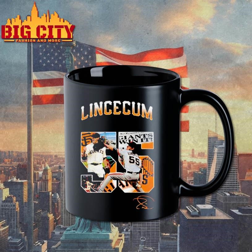 Tim Lincecum 55 San Francisco Giants Win It Signature Shirt