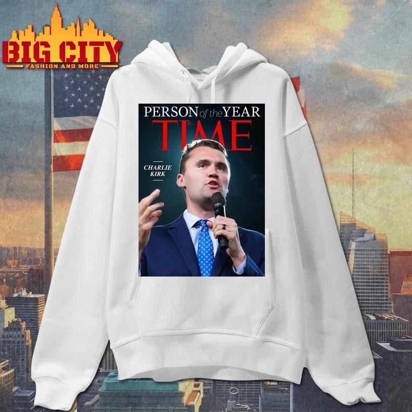 Time Magazine Person Of The Year 2025 Charlie Kirk Poster Shirt