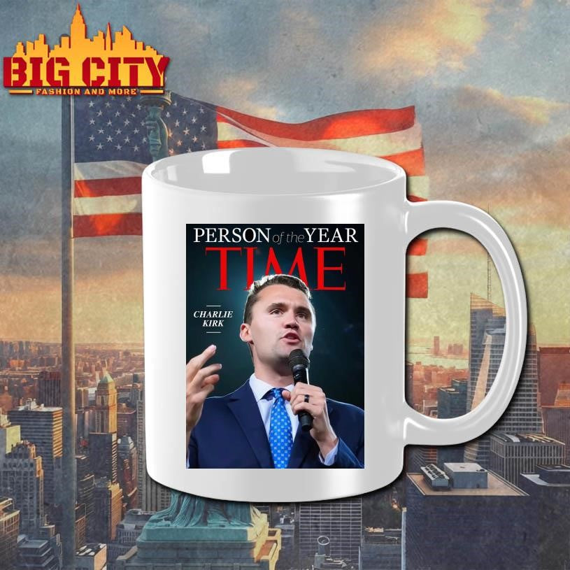 Time Magazine Person Of The Year 2025 Charlie Kirk Poster Shirt