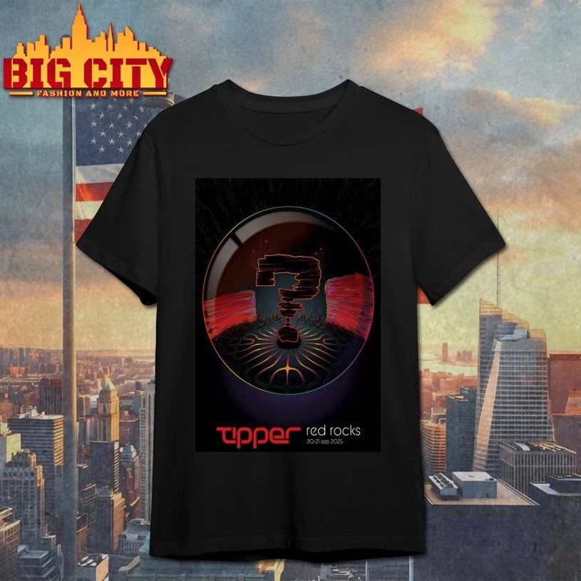Tipper September 20-21 2025 Red Rocks Shows Poster shirts