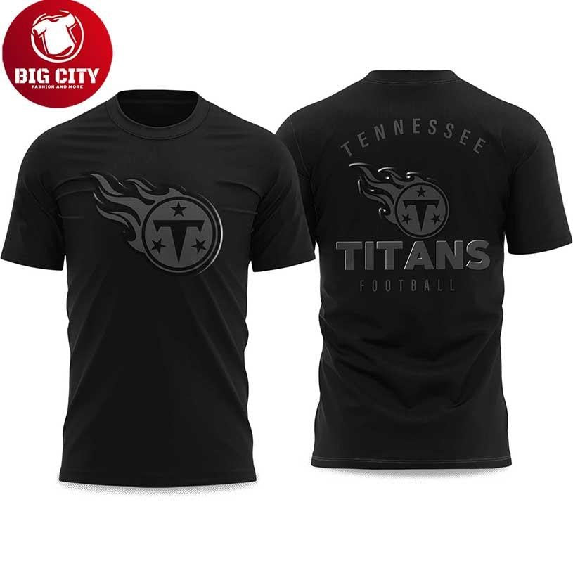 Titans Back In Black 2025 Two Sided Shirt