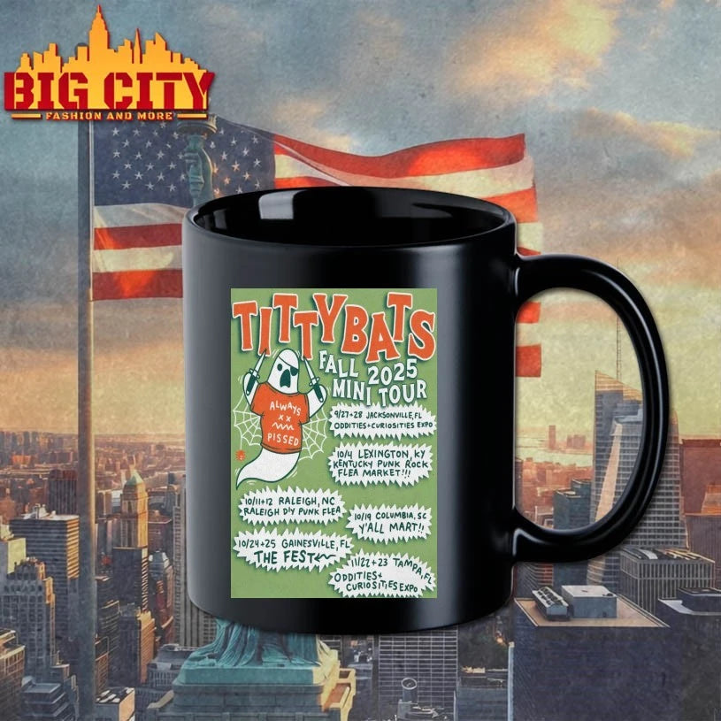 TittyBats Fall 2025 Mini Shows Poster shirt